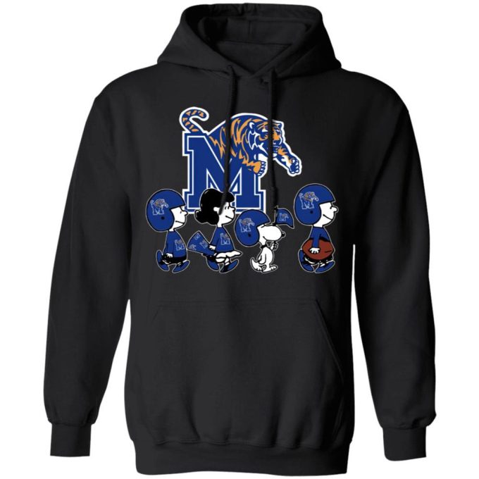 Cheer on the Memphis Tigers with Peanuts Snoopy and Friends NCAA Shirt