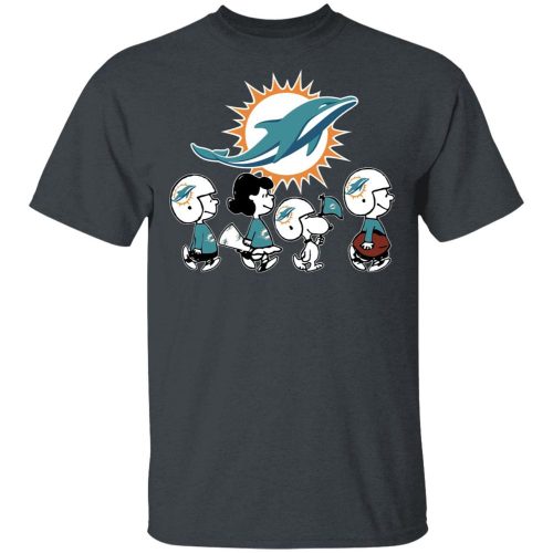 Peanuts Snoopy & Friends Cheer for Miami Dolphins NFL Shirt: Show Your Team Spirit! Peanuts Snoopy & Friends Cheer for Miami Dolphins NFL Shirt: Show Your Team Spirit!