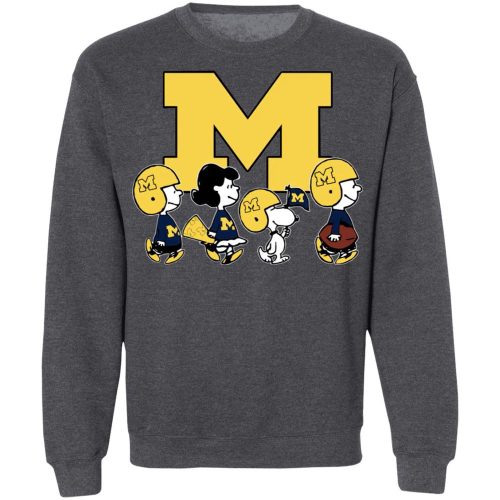 Michigan Wolverines NFL Shirt: Peanuts Snoopy & Friends Cheer – Perfect Team Spirit Apparel Michigan Wolverines NFL Shirt: Peanuts Snoopy & Friends Cheer – Perfect Team Spirit Apparel