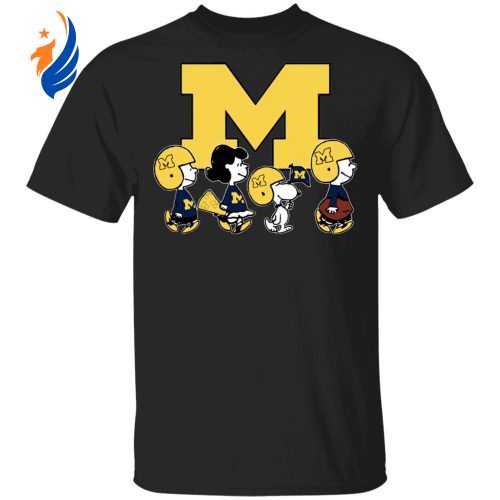 Michigan Wolverines NFL Shirt: Peanuts Snoopy & Friends Cheer – Perfect Team Spirit Apparel Michigan Wolverines NFL Shirt: Peanuts Snoopy & Friends Cheer – Perfect Team Spirit Apparel