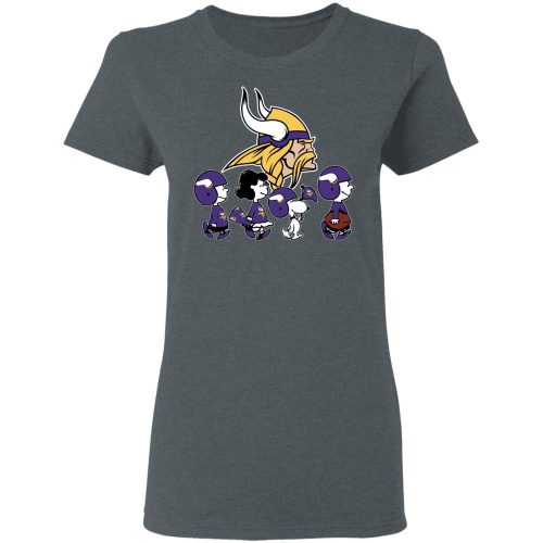 Cheer on the Minnesota Vikings with Peanuts Snoopy and Friends NFL Shirt Cheer on the Minnesota Vikings with Peanuts Snoopy and Friends NFL Shirt