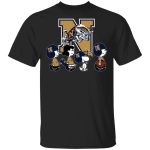 NCAA Navy Midshipmen Shirt: Peanuts Snoopy & Friends Cheer On! Get Yours Now! NCAA Navy Midshipmen Shirt: Peanuts Snoopy & Friends Cheer On! Get Yours Now!