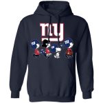 Cheer on the New York Giants with Peanuts Snoopy and Friends NFL Shirt Cheer on the New York Giants with Peanuts Snoopy and Friends NFL Shirt