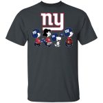 Cheer on the New York Giants with Peanuts Snoopy and Friends NFL Shirt Cheer on the New York Giants with Peanuts Snoopy and Friends NFL Shirt