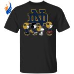 Get Game-Ready with Peanuts Snoopy and Friends Cheer for Notre Dame Fighting Irish NCAA Shirt Get Game-Ready with Peanuts Snoopy and Friends Cheer for Notre Dame Fighting Irish NCAA Shirt