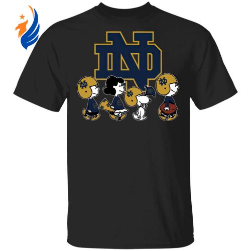 Get Game-Ready with Peanuts Snoopy and Friends Cheer for Notre Dame Fighting Irish NCAA Shirt Get Game-Ready with Peanuts Snoopy and Friends Cheer for Notre Dame Fighting Irish NCAA Shirt