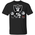Cheer on the Oakland Raiders with Peanuts Snoopy & Friends NFL Shirt