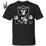 Cheer on the Oakland Raiders with Peanuts Snoopy & Friends NFL Shirt
