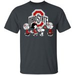 Peanuts Snoopy & Friends Cheer for Ohio State Buckeyes NCAA Shirt – Officially Licensed Team Apparel