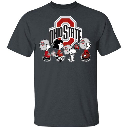 Peanuts Snoopy & Friends Cheer for Ohio State Buckeyes NCAA Shirt – Officially Licensed Team Apparel Peanuts Snoopy & Friends Cheer for Ohio State Buckeyes NCAA Shirt – Officially Licensed Team Apparel
