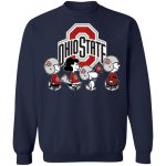 Peanuts Snoopy & Friends Cheer for Ohio State Buckeyes NCAA Shirt – Officially Licensed Team Apparel