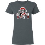 Peanuts Snoopy & Friends Cheer for Ohio State Buckeyes NCAA Shirt – Officially Licensed Team Apparel
