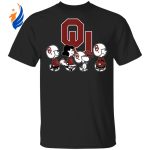 Cheer on the Oklahoma Sooners with Peanuts Snoopy & Friends NCAA Shirt Cheer on the Oklahoma Sooners with Peanuts Snoopy & Friends NCAA Shirt