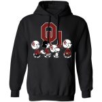 Cheer on the Oklahoma Sooners with Peanuts Snoopy & Friends NCAA Shirt Cheer on the Oklahoma Sooners with Peanuts Snoopy & Friends NCAA Shirt