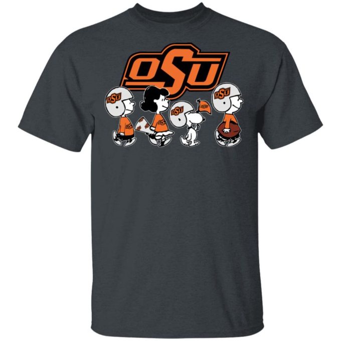 Peanuts Snoopy & Friends Oklahoma State Cowboys NCAA Shirt: Cheer for Your Team!