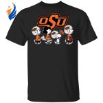 Peanuts Snoopy & Friends Oklahoma State Cowboys NCAA Shirt: Cheer for Your Team!