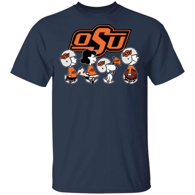 Peanuts Snoopy & Friends Oklahoma State Cowboys NCAA Shirt: Cheer for Your Team!