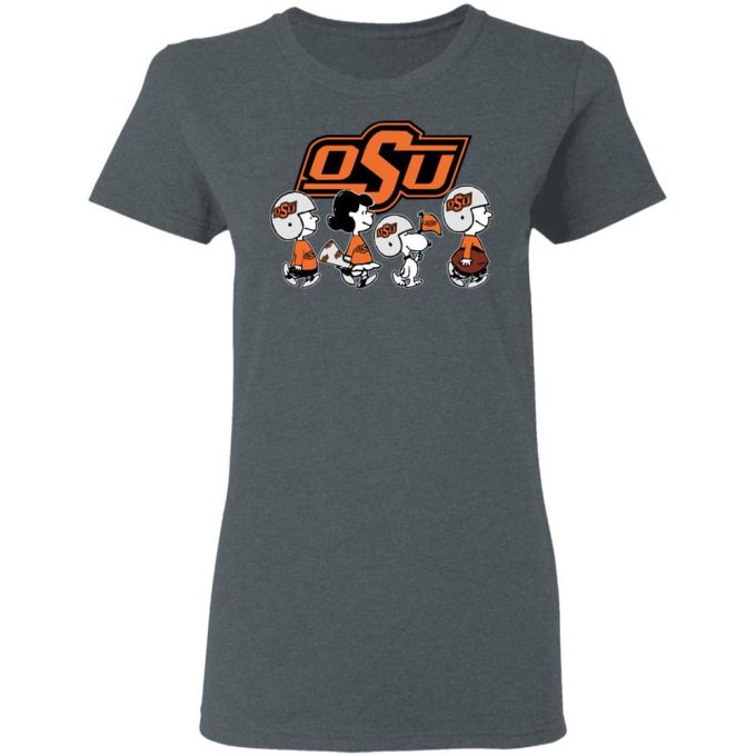 Peanuts Snoopy & Friends Oklahoma State Cowboys NCAA Shirt: Cheer for Your Team!
