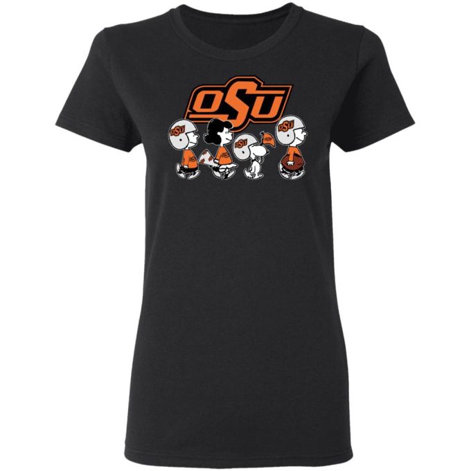 Peanuts Snoopy & Friends Oklahoma State Cowboys NCAA Shirt: Cheer for Your Team!