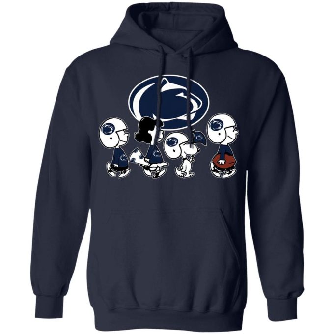 Peanuts Snoopy & Friends Cheer for Penn State Nittany Lions NCAA Shirt: Officially Licensed Team Apparel