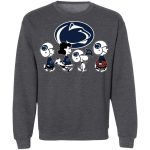 Peanuts Snoopy & Friends Cheer for Penn State Nittany Lions NCAA Shirt: Officially Licensed Team Apparel