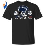 Peanuts Snoopy & Friends Cheer for Penn State Nittany Lions NCAA Shirt: Officially Licensed Team Apparel