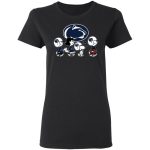 Peanuts Snoopy & Friends Cheer for Penn State Nittany Lions NCAA Shirt: Officially Licensed Team Apparel