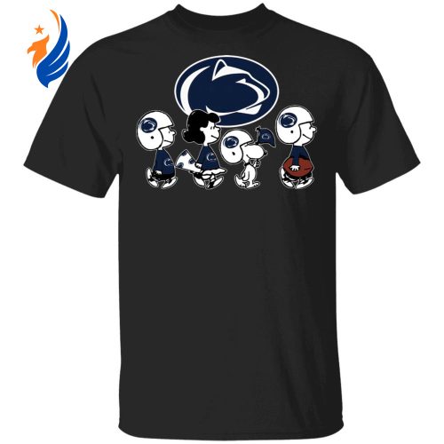 Peanuts Snoopy & Friends Cheer for Penn State Nittany Lions NCAA Shirt: Officially Licensed Team Apparel Peanuts Snoopy & Friends Cheer for Penn State Nittany Lions NCAA Shirt: Officially Licensed Team Apparel