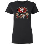 Peanuts Snoopy & Friends Cheer for SF 49ers Shirt: Show Your NFL Support!