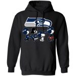 Show Your Seahawks Support with Peanuts Snoopy and Friends NFL Shirt