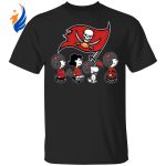 Cheer on Tampa Bay Buccaneers with Peanuts Snoopy & Friends NFL Shirt