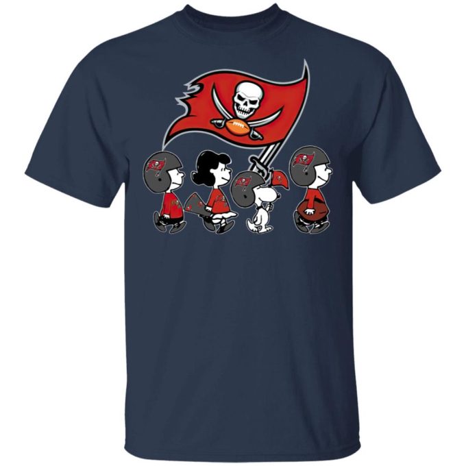 Cheer on Tampa Bay Buccaneers with Peanuts Snoopy & Friends NFL Shirt