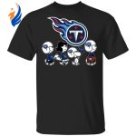 Shop the Peanuts Snoopy and Friends Tennessee Titans NFL Shirt – Show your team spirit!