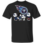 Shop the Peanuts Snoopy and Friends Tennessee Titans NFL Shirt – Show your team spirit!