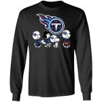 Shop the Peanuts Snoopy and Friends Tennessee Titans NFL Shirt – Show your team spirit!