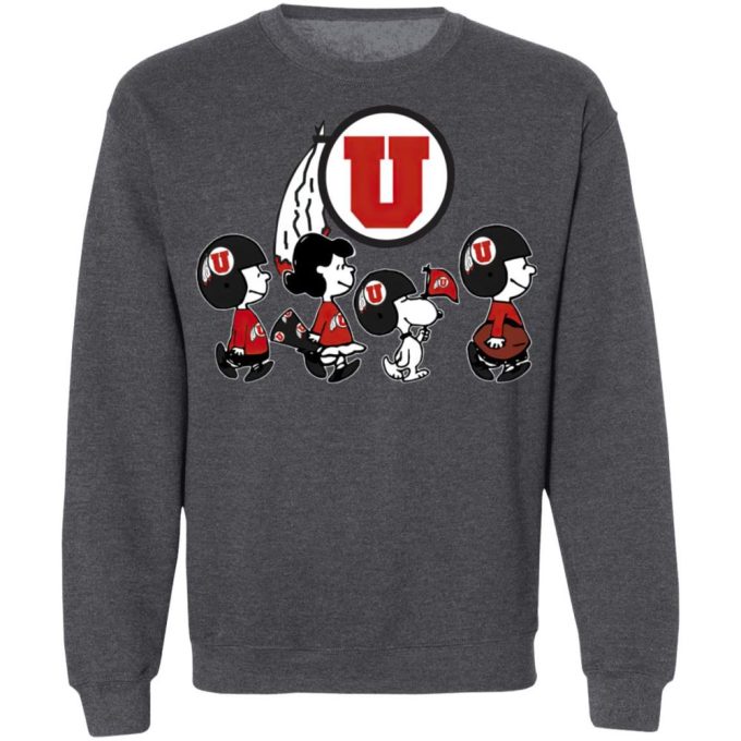Snoopy & Friends Cheer for Utah Utes NCAA Shirt – Official Peanuts Merchandise