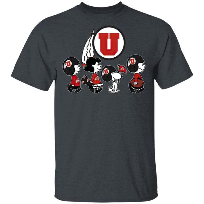 Snoopy & Friends Cheer for Utah Utes NCAA Shirt – Official Peanuts Merchandise