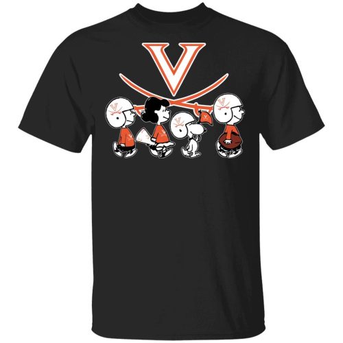 Cheer for Virginia Cavaliers with Peanuts Snoopy & Friends NCAA Shirt Cheer for Virginia Cavaliers with Peanuts Snoopy & Friends NCAA Shirt