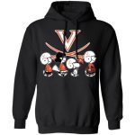 Cheer for Virginia Cavaliers with Peanuts Snoopy & Friends NCAA Shirt
