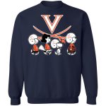 Cheer for Virginia Cavaliers with Peanuts Snoopy & Friends NCAA Shirt