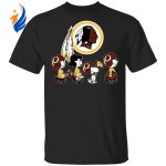 Snoopy & Friends Cheer for Washington Redskins NFL Shirt: Show Your Team Spirit!