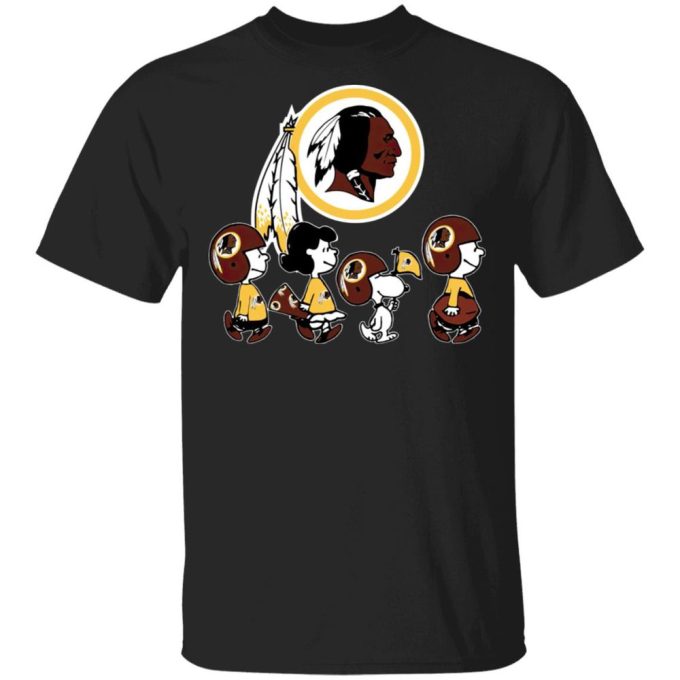Snoopy & Friends Cheer for Washington Redskins NFL Shirt: Show Your Team Spirit!