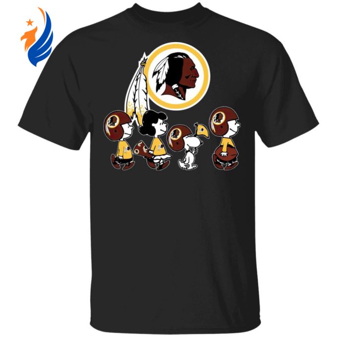 Snoopy & Friends Cheer for Washington Redskins NFL Shirt: Show Your Team Spirit!