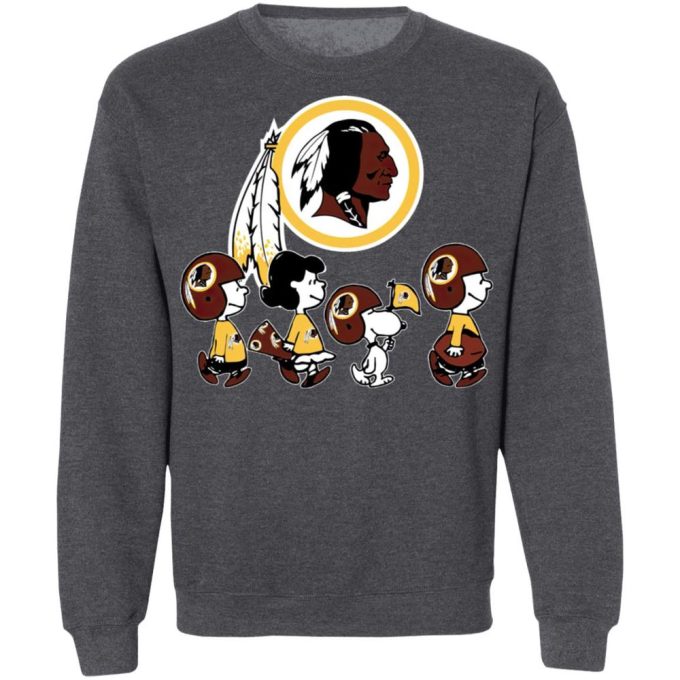 Snoopy & Friends Cheer for Washington Redskins NFL Shirt: Show Your Team Spirit!