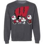 Cheer for Wisconsin Badgers with Peanuts Snoopy & Friends NCAA Shirt – Limited Edition!