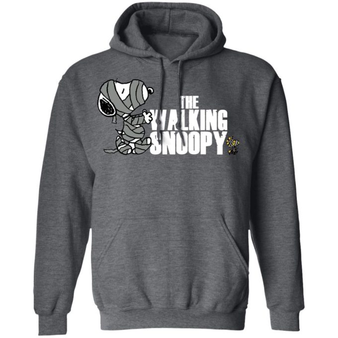 Spooktacular Walking Snoopy Happy Halloween T-Shirt: Celebrate in Style!