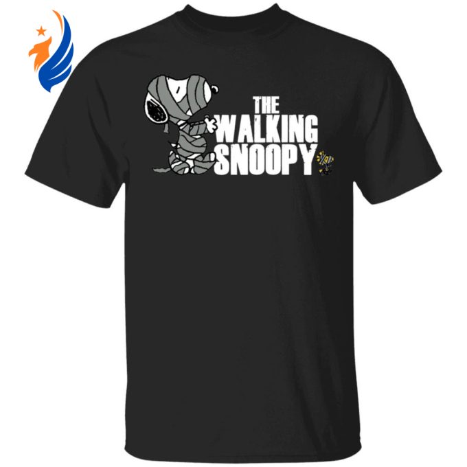 Spooktacular Walking Snoopy Happy Halloween T-Shirt: Celebrate in Style! Spooktacular Walking Snoopy Happy Halloween T-Shirt: Celebrate in Style!