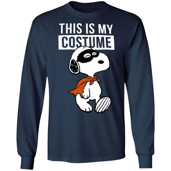 Halloween Masked Marvel Snoopy T-Shirt – This Is My Costume Fun & Festive Apparel