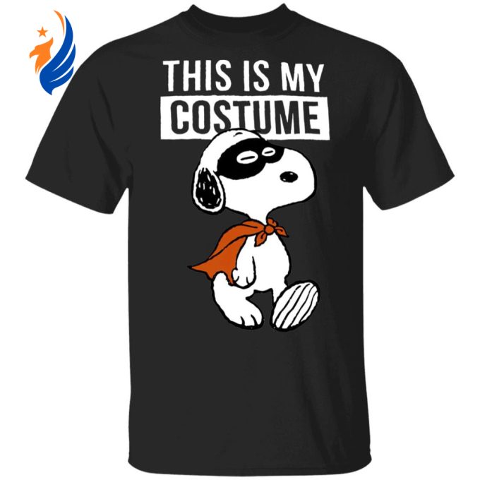Halloween Masked Marvel Snoopy T-Shirt – This Is My Costume Fun & Festive Apparel Halloween Masked Marvel Snoopy T-Shirt – This Is My Costume Fun & Festive Apparel