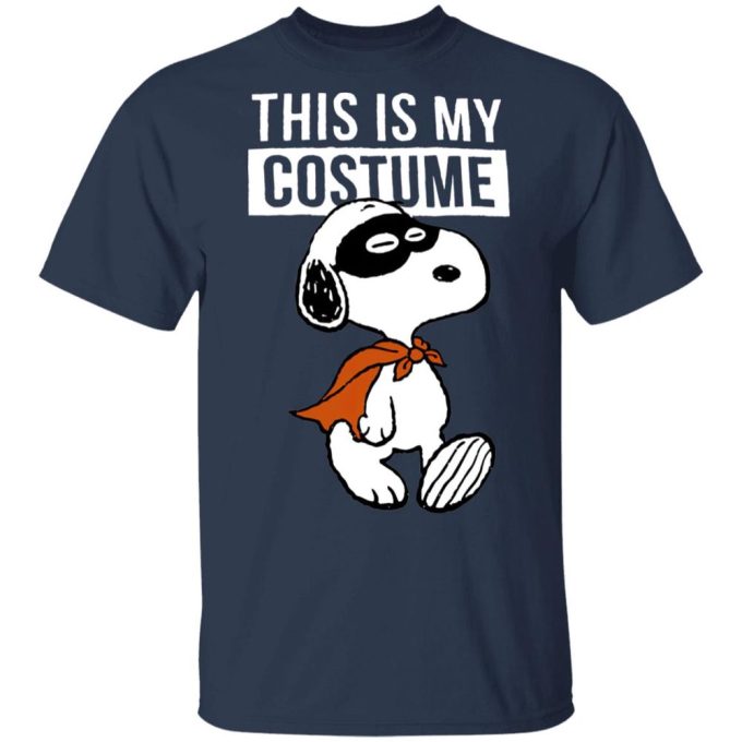 Halloween Masked Marvel Snoopy T-Shirt – This Is My Costume Fun & Festive Apparel